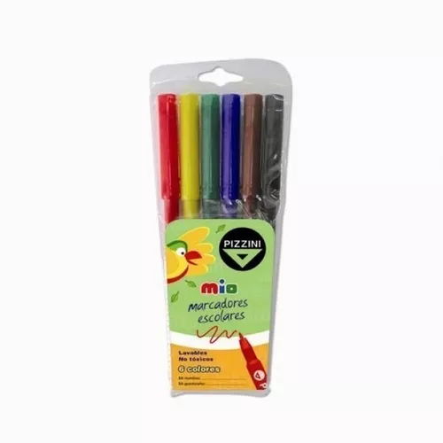 Marcadores Pizzini Mio x 12 pack